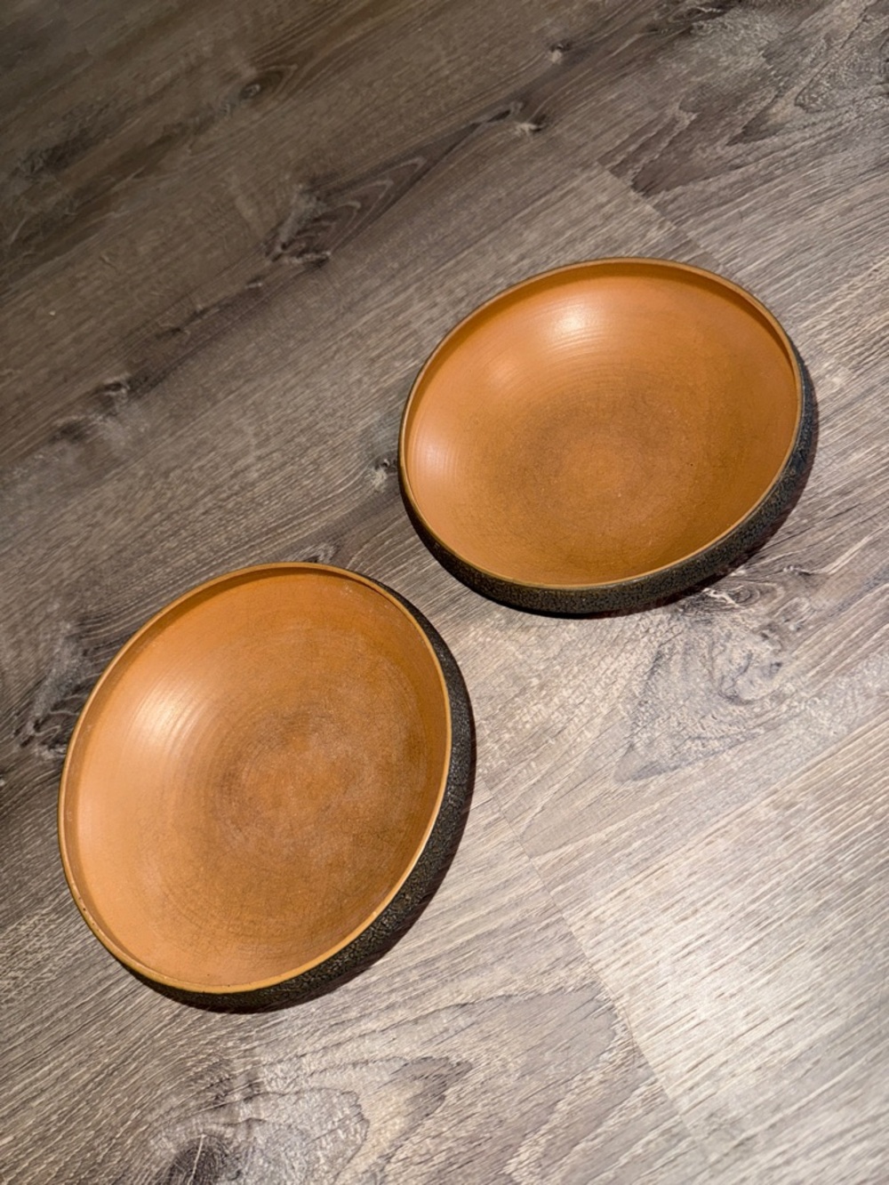 Lot of two Kasuga Showa Stoneware Vintage  Bowls -circa 1950’s